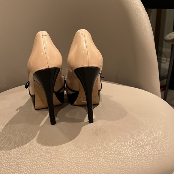 Gorgeous Unique Platform Heels Heels with Front Bow - Picture 3 of 9